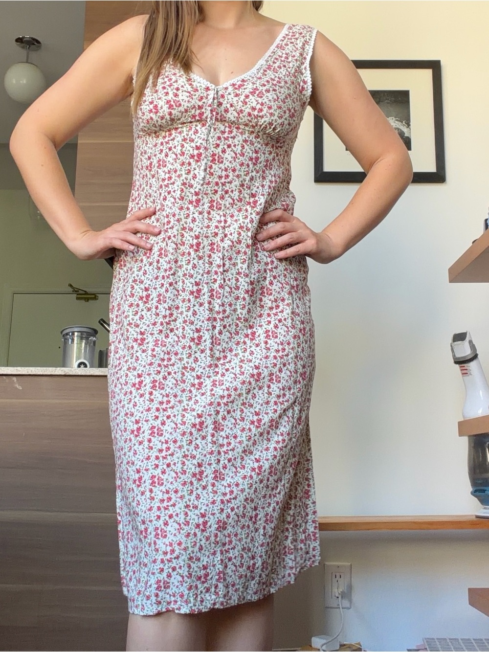 Motel Rocks Floral Midi Dress